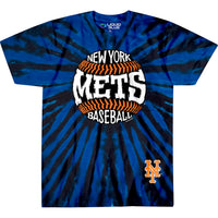 Thumbnail for New York Mets Burst Tie-Dye T-Shirt