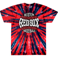 Thumbnail for Boston Red Sox Burst Tie-Dye T-Shirt