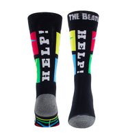 Thumbnail for The Beatles HELP! BLOCKS SOCKS, 1 PAIR