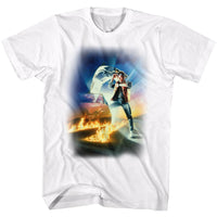 Thumbnail for BACK TO THE FUTURE-BTF POSTER-WHITE ADULT S/S TSHIRT