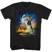 Thumbnail for BACK TO THE FUTURE-BTF POSTER-BLACK ADULT S/S TSHIRT