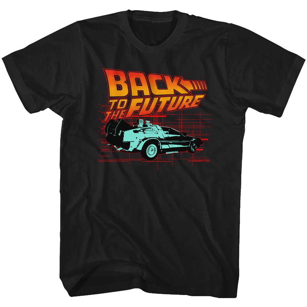 BACK TO THE FUTURE-ITLL BE-BLACK ADULT S/S TSHIRT