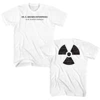 Thumbnail for BACK TO THE FUTURE-DR BROWN ENTERPRISES-WHITE ADULT S/S TSHIRT