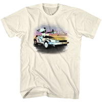 Thumbnail for BACK TO THE FUTURE-BEEN BACK-NATURAL ADULT S/S TSHIRT