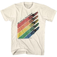Thumbnail for BACK TO THE FUTURE-RAINBOW-NATURAL ADULT S/S TSHIRT