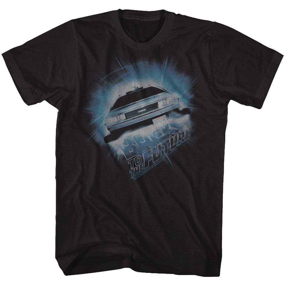 BACK TO THE FUTURE-DABA DEE DABU DIE-BLACK HEATHER ADULT S/S TSHIRT