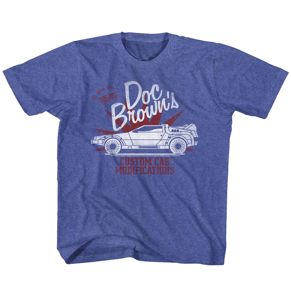BACK TO THE FUTURE-CUSTOM STUFF-ROYAL HEATHER TODDLER S/S TSHIRT