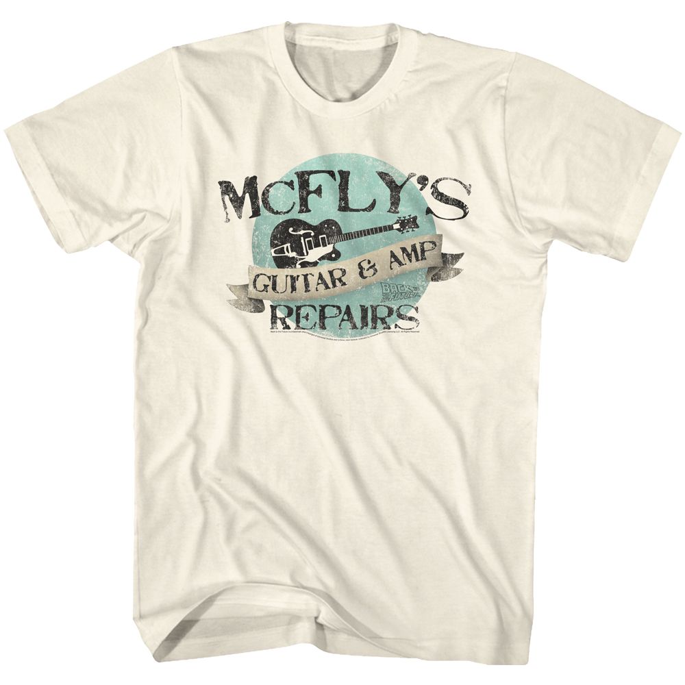 BACK TO THE FUTURE-PAIRS AGAIN-NATURAL ADULT S/S TSHIRT