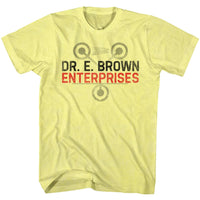 Thumbnail for BACK TO THE FUTURE-WHIO DAT BROWN-YELLOW HEATHER ADULT S/S TSHIRT