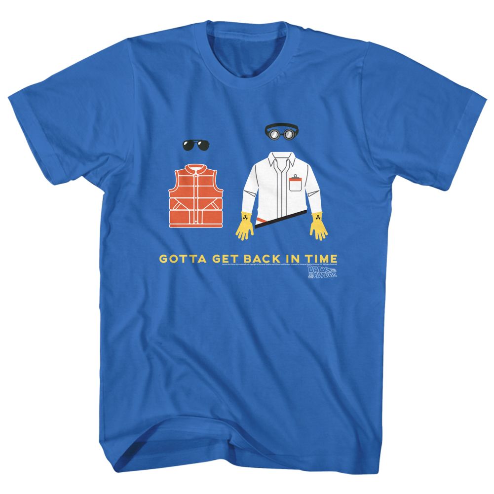BACK TO THE FUTURE-GOTTA GET BACK-ROYAL ADULT S/S TSHIRT