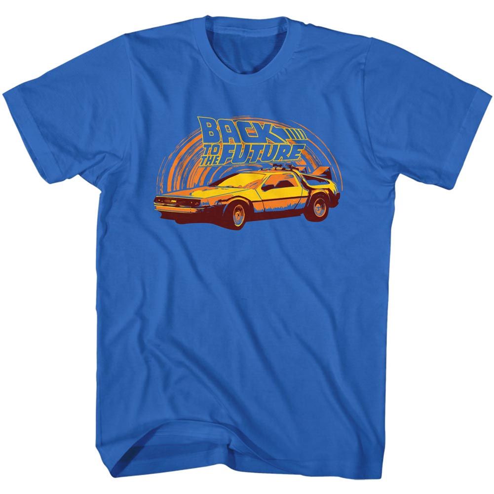 BACK TO THE FUTURE-YELLER-ROYAL ADULT S/S TSHIRT