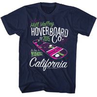 Thumbnail for BACK TO THE FUTURE-HOVERCO-NAVY ADULT S/S TSHIRT