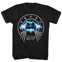 Thumbnail for BACK TO THE FUTURE-SPEEDOMETER-BLACK ADULT S/S TSHIRT