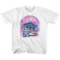 Thumbnail for BACK TO THE FUTURE-AIRBRUSH-WHITE TODDLER S/S TSHIRT