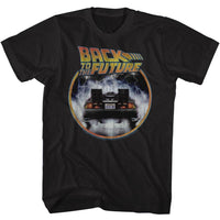 Thumbnail for BACK TO THE FUTURE-BACK TO THE BACK-BLACK ADULT S/S TSHIRT