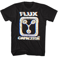 Thumbnail for BACK TO THE FUTURE-FLUX-BLACK ADULT S/S TSHIRT
