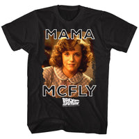 Thumbnail for BACK TO THE FUTURE-MAMA MCFLY-BLACK ADULT S/S TSHIRT