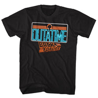 Thumbnail for BACK TO THE FUTURE-NEON-BLACK ADULT S/S TSHIRT