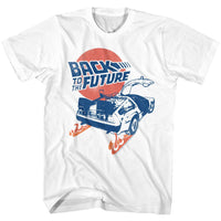 Thumbnail for BACK TO THE FUTURE-BTTF-WHITE ADULT S/S TSHIRT