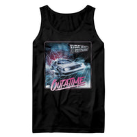 Thumbnail for BACK TO THE FUTURE-BTTF OUTATIME-BLACK ADULT TANK