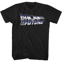 Thumbnail for BACK TO THE FUTURE-CHROME TO THE FUTURE-BLACK ADULT S/S TSHIRT