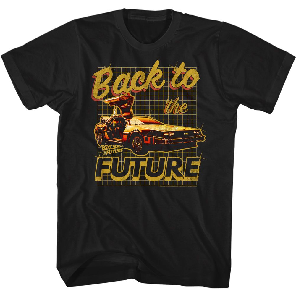BACK TO THE FUTURE-BYBTTF-BLACK ADULT S/S TSHIRT