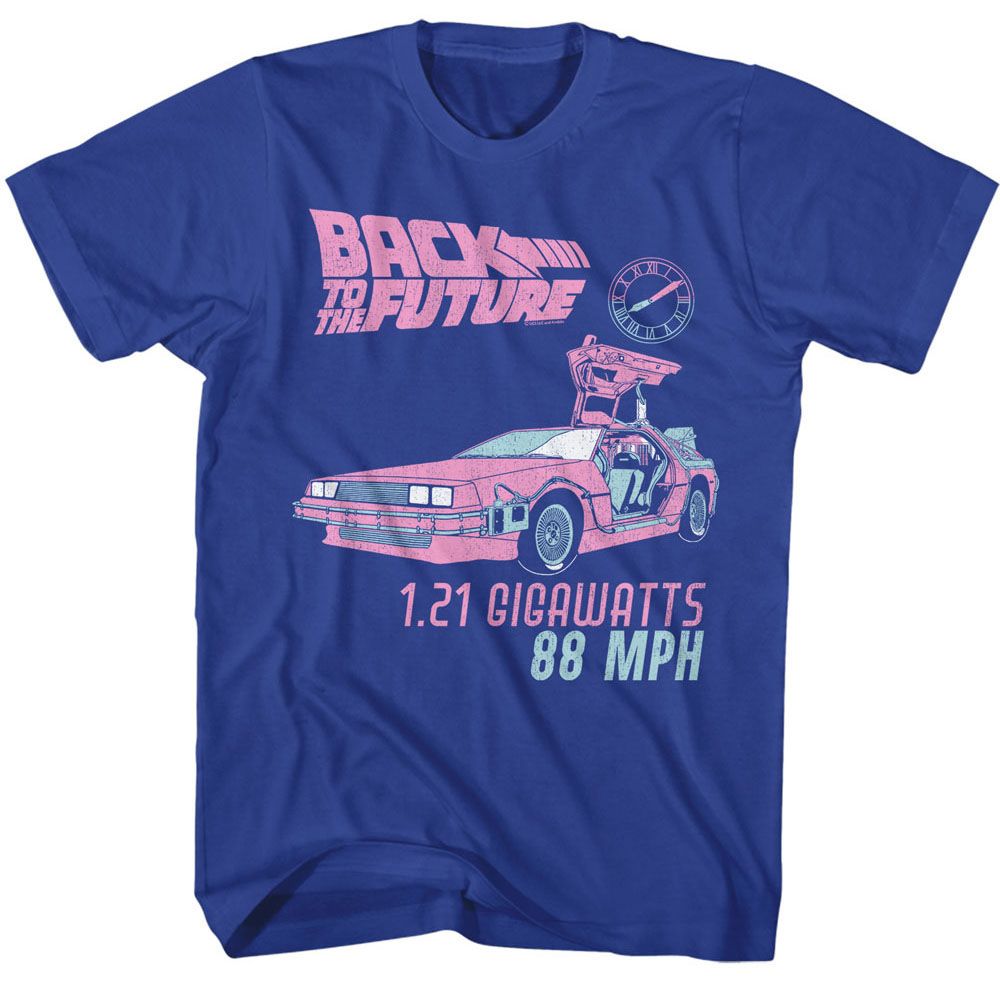 BACK TO THE FUTURE-BACK TO THE FUTURE PERSPECTIVE-ROYAL ADULT S/S TSHIRT