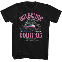 Thumbnail for BACK TO THE FUTURE-BTTF STAR TRIANGLE-BLACK ADULT S/S TSHIRT