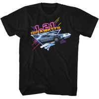 Thumbnail for BACK TO THE FUTURE-BTTF NEON GIGAWATTS-BLACK ADULT S/S TSHIRT