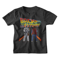 Thumbnail for BACK TO THE FUTURE-BTTF DOC AND MARTY-VINTAGE SMOKE YOUTH S/S TSHIRT