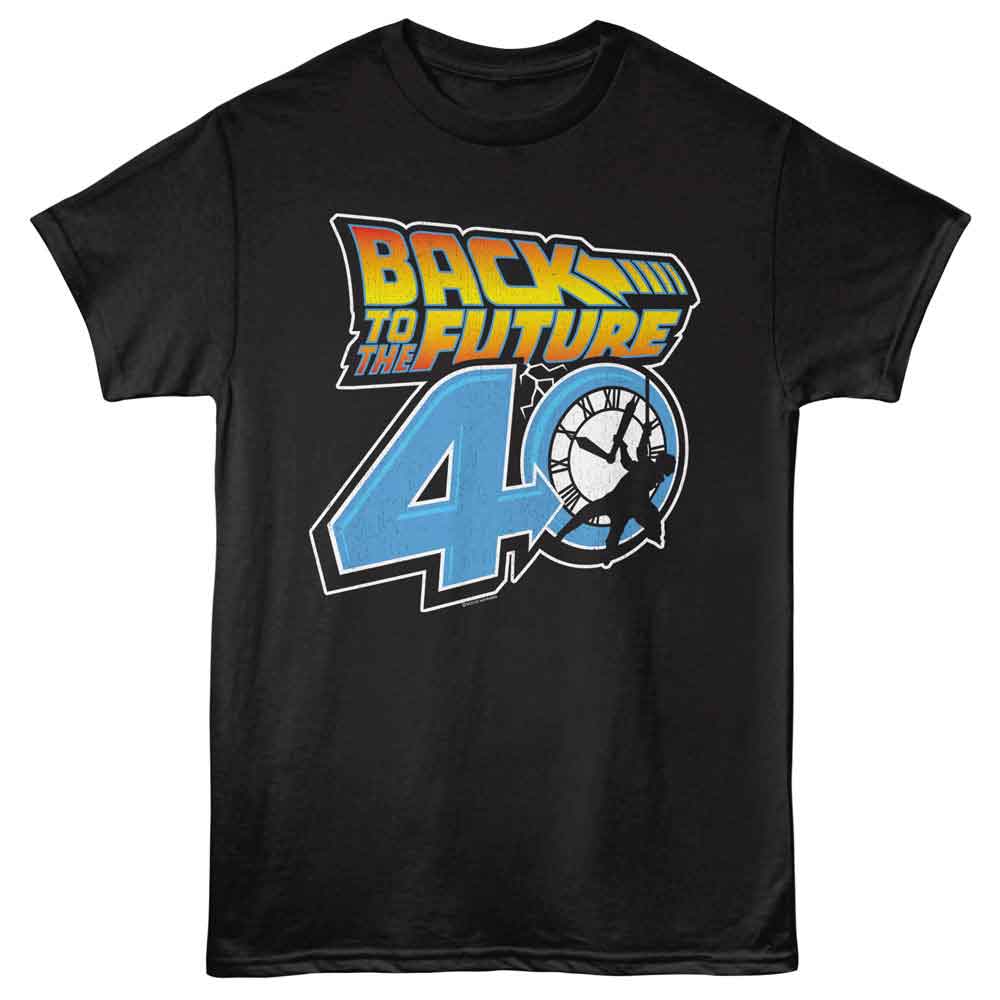 Back To The Future - BTTF 40th Logo T-Shirt