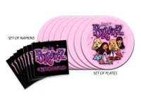 Thumbnail for Bratz Airbrush Group  32ct Paper Napkin and Plate Party Pack – 24 pc ppk ($4.25 each)