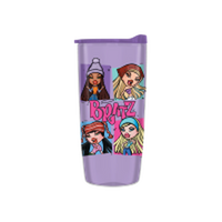 Thumbnail for Bratz Four Square Logo  20oz Double Wall Travel Tumbler w/ Slide Close Lid – 12 pc ppk ($4.75 each)
