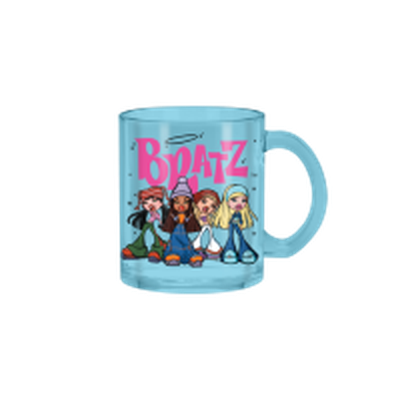 Bratz Logo And Group  17.5oz Glass Coffee Mug – 24 pc ppk ($5.00 each)