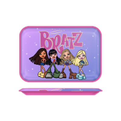 Bratz Core Group with Logo  11.3" x 7.4" Tin Tray – 24 pc ppk ($6.00 each)