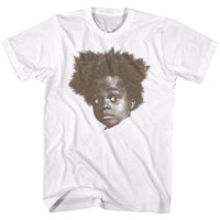 Thumbnail for BUCKWHEAT-BIG HEAD-WHITE ADULT S/S TSHIRT