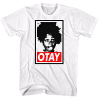 Thumbnail for BUCKWHEAT-OTAY-WHITE ADULT S/S TSHIRT