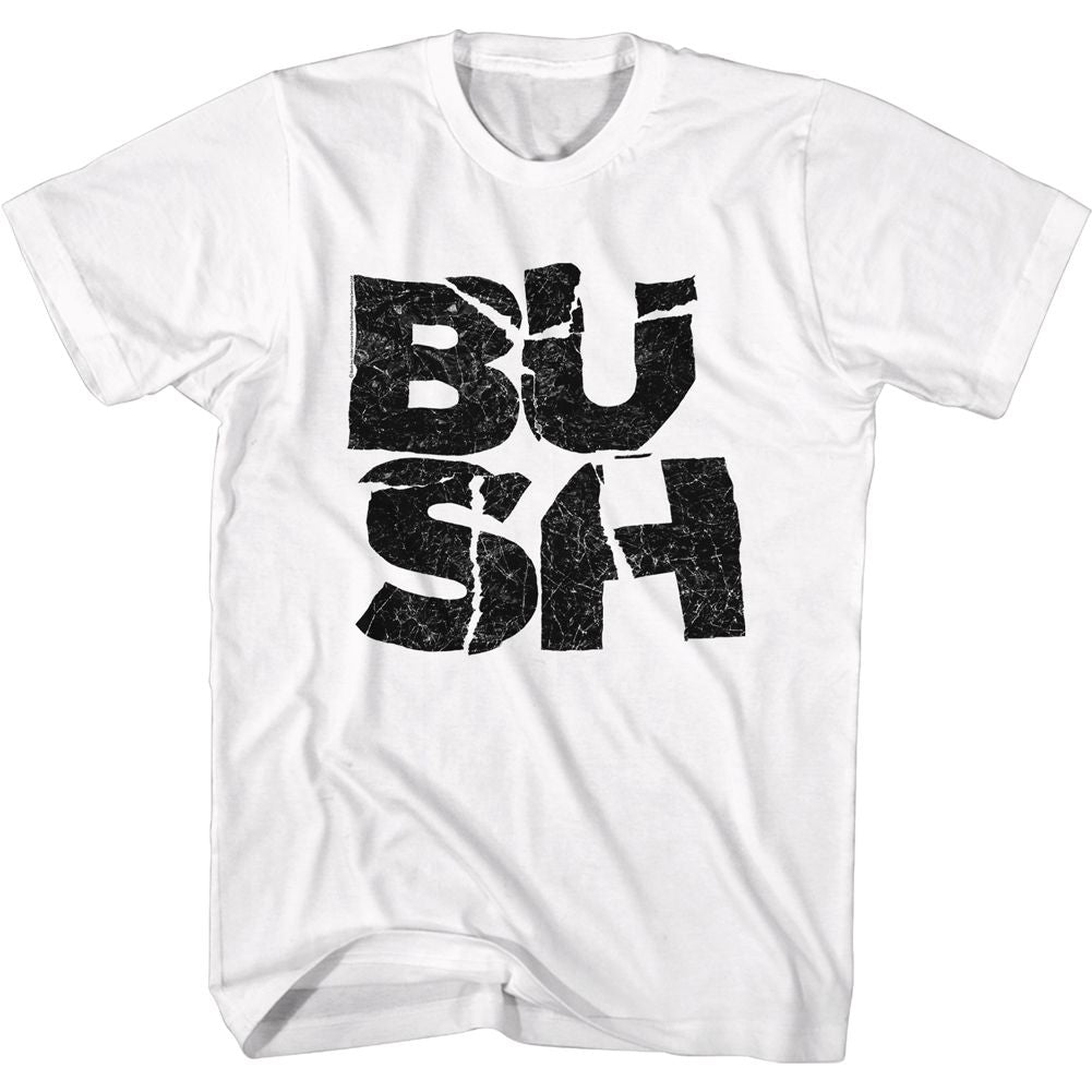 BUSH-LOGO-WHITE ADULT S/S TSHIRT
