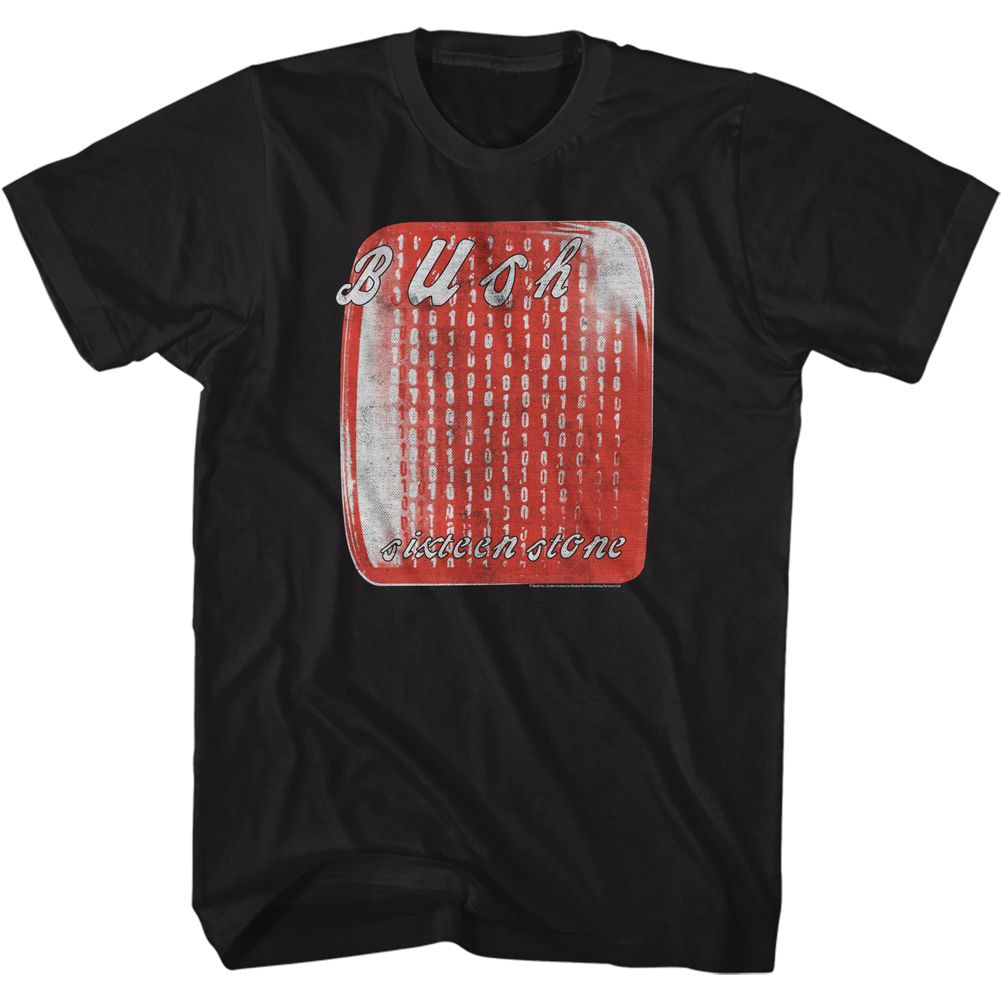 BUSH-SIXTEEN STONE-BLACK ADULT S/S TSHIRT