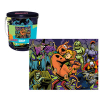 Thumbnail for Scooby Doo 500 Piece Jigsaw Puzzle in Tin Bucket – 3 PC PPK