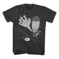 Thumbnail for BEAVIS AND BUTTHEAD-ELEVATOR-SMOKE ADULT S/S TSHIRT