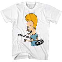 Thumbnail for BEAVIS AND BUTTHEAD-GARDENIA-WHITE ADULT S/S TSHIRT
