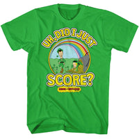 Thumbnail for BEAVIS AND BUTTHEAD-GETTING JIGGY-KELLY ADULT S/S TSHIRT