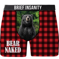 Thumbnail for BRIEF INSANITY Bear Naked Underwear