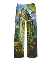 Thumbnail for BRIEF INSANITY Big Fish Size Matters Pajama Lounge Pants