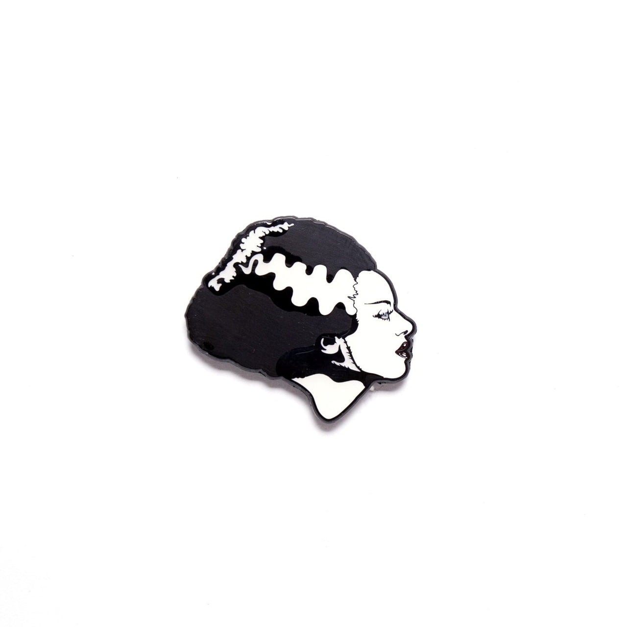 Bride Of Frankenstein Head Enamel Pin