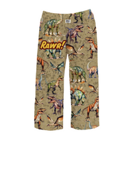 Thumbnail for BRIEF INSANITY Dinosaur Kids Lounge Pants