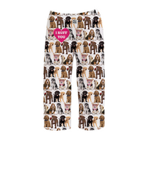 Thumbnail for BRIEF INSANITY Briefly Kids | I Ruff You Pajama Lounge Pants