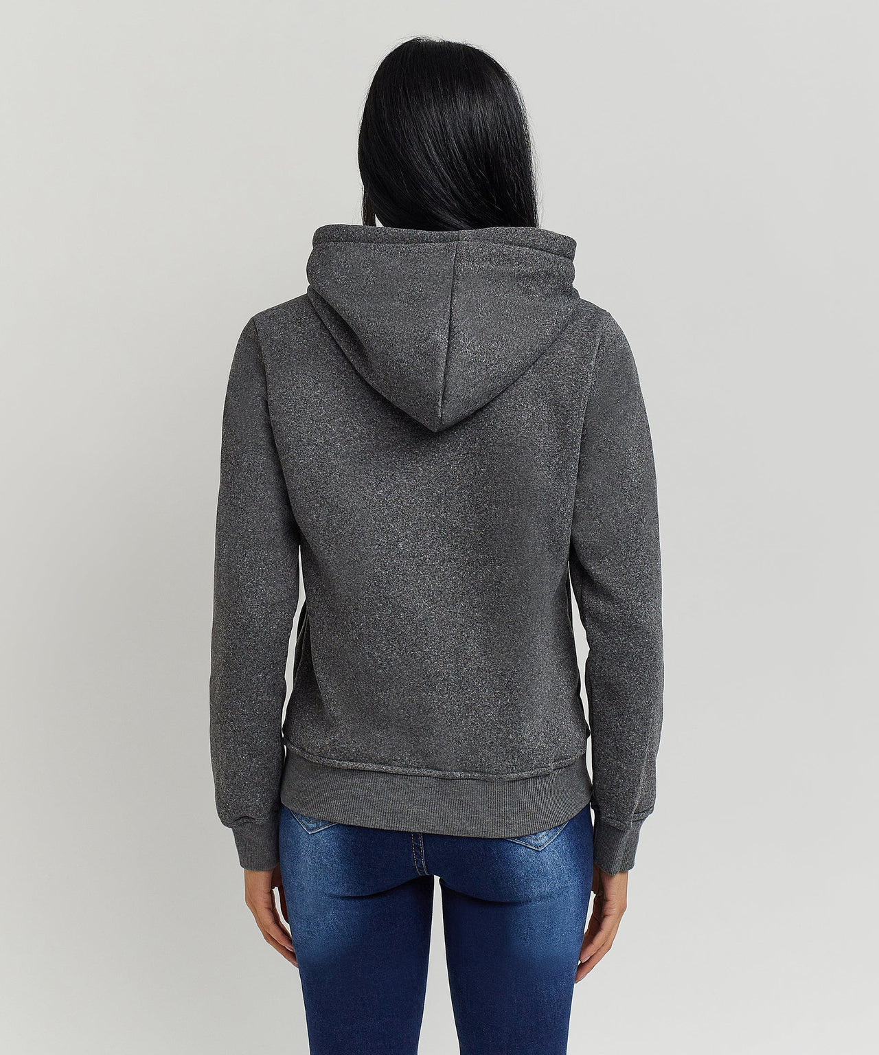 Wooster Women's Long Sleeve Hoodie - Grey