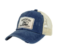 Thumbnail for BRIEF INSANITY Adventure Before Dementia Vintage Distressed Trucker Adult Hat